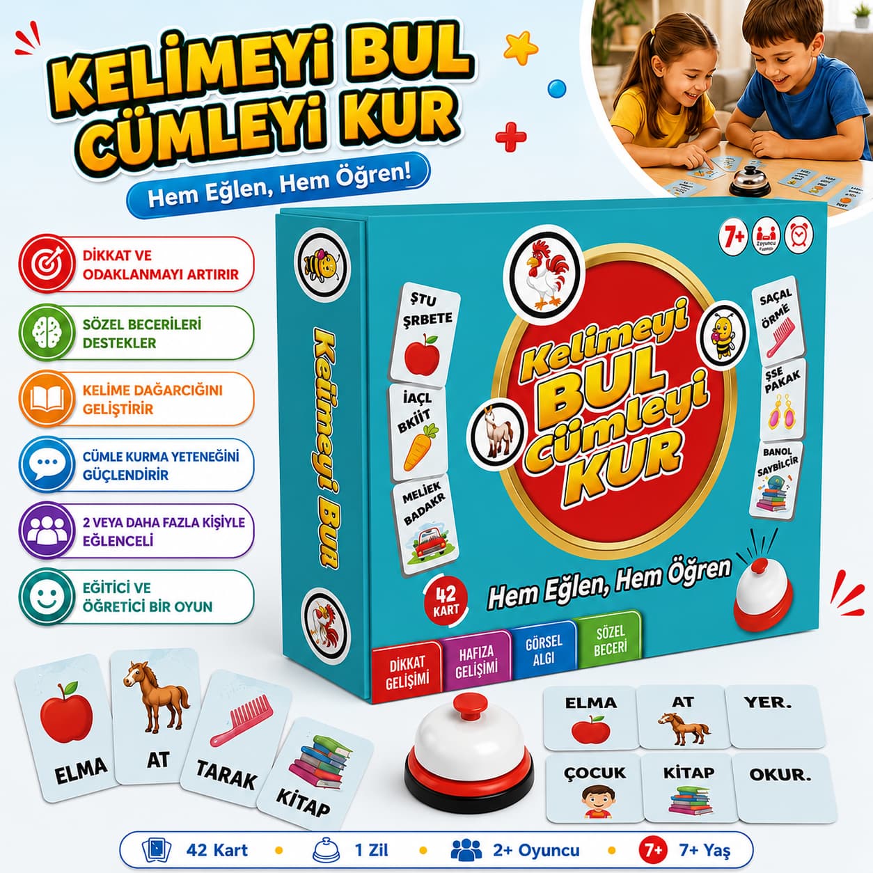 Küçük Dehalar - Kelimeyi Bul, Cümleyi Kur