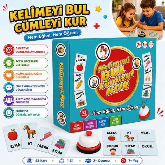 Küçük Dehalar - Kelimeyi Bul, Cümleyi Kur