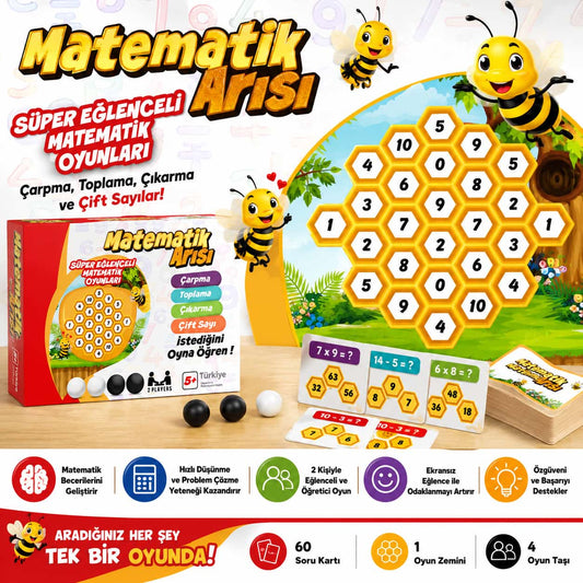 Küçük Dehalar - Matematik Arısı Matematik Oyunu