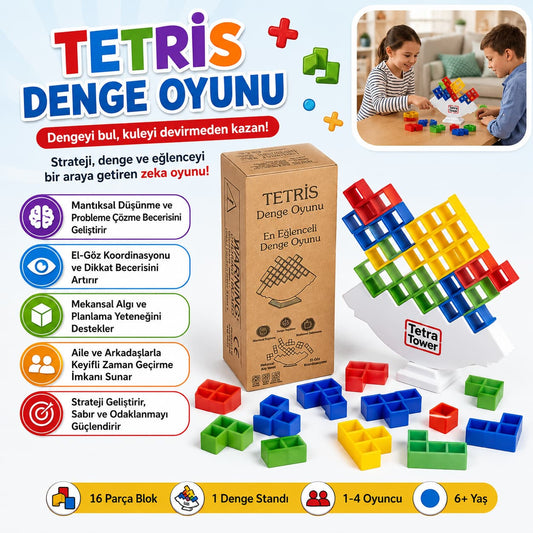 Küçük Dehalar - Tetris Denge Oyunu