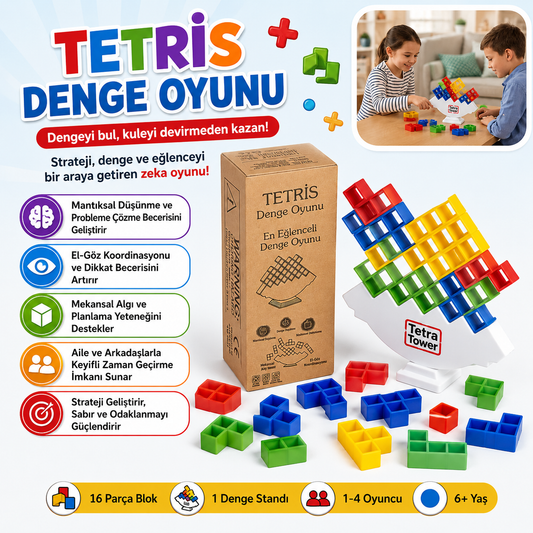 Küçük Dehalar - Tetris Denge Oyunu