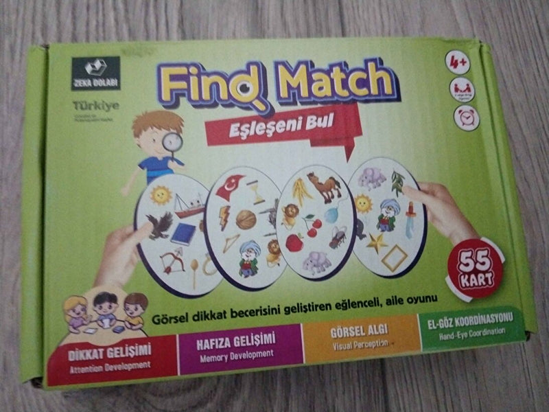 Küçük Dehalar - Eşleşeni Bul Kutu Oyunu