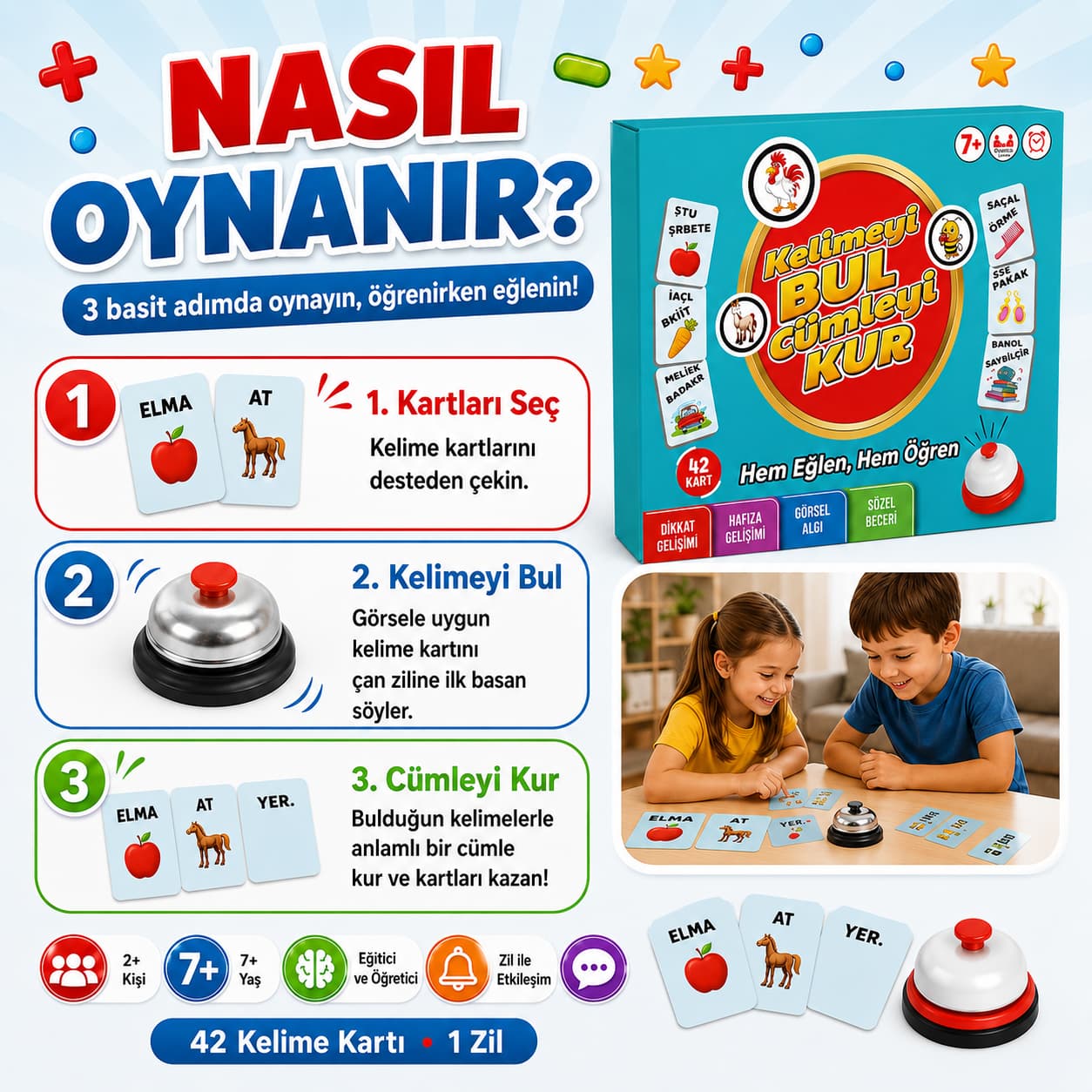 Küçük Dehalar - Kelimeyi Bul, Cümleyi Kur