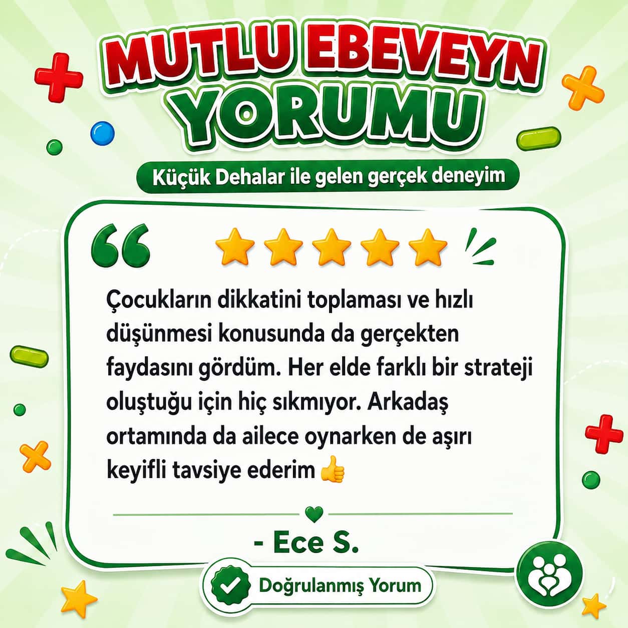 Küçük Dehalar - Blöff Strateji Kutu Oyunu