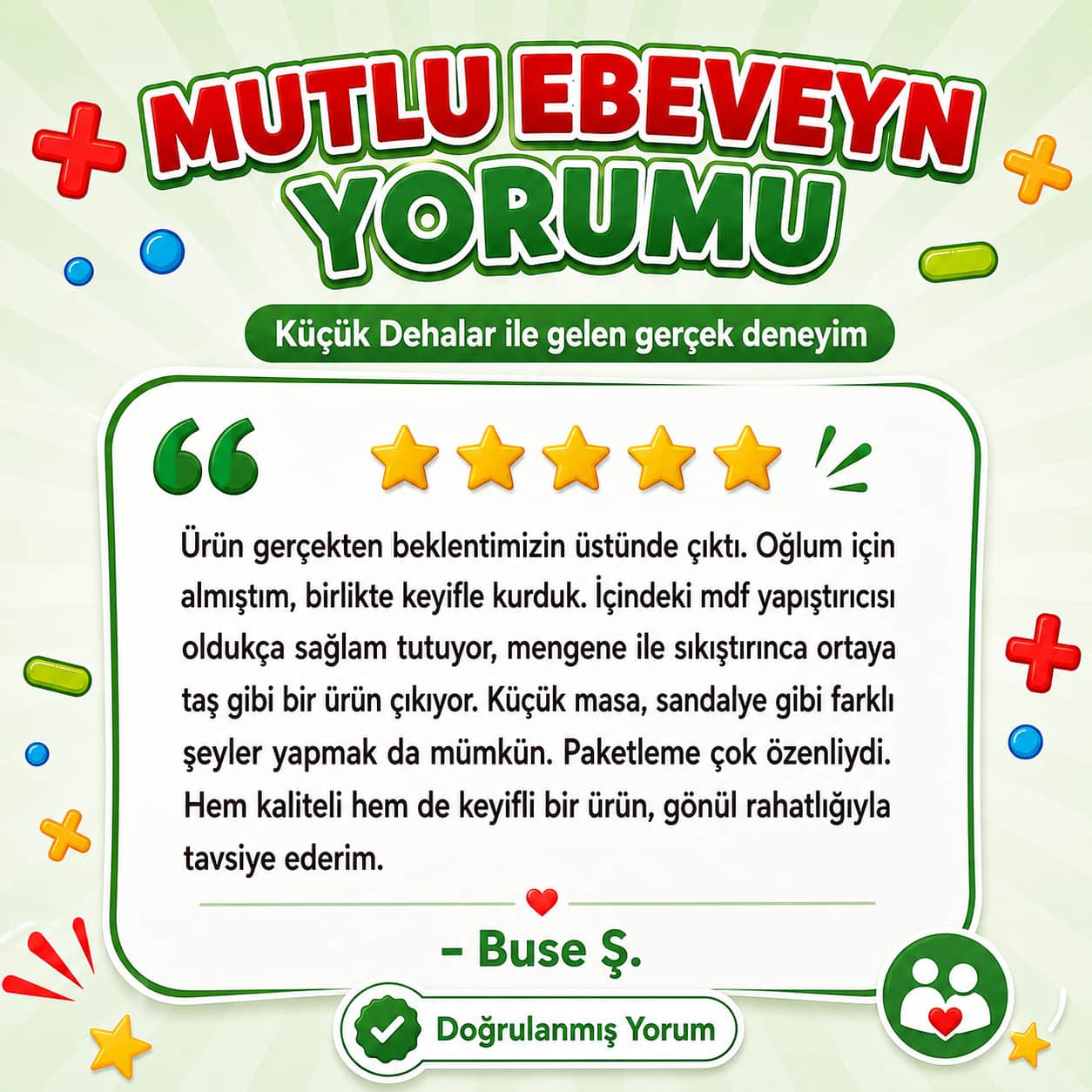 Küçük Dehalar - Marangoz Kutu Oyunu