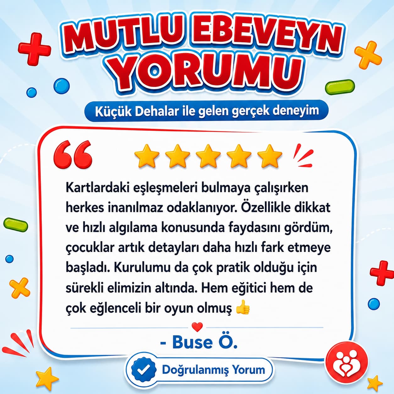 Küçük Dehalar - Eşleşeni Bul Kutu Oyunu