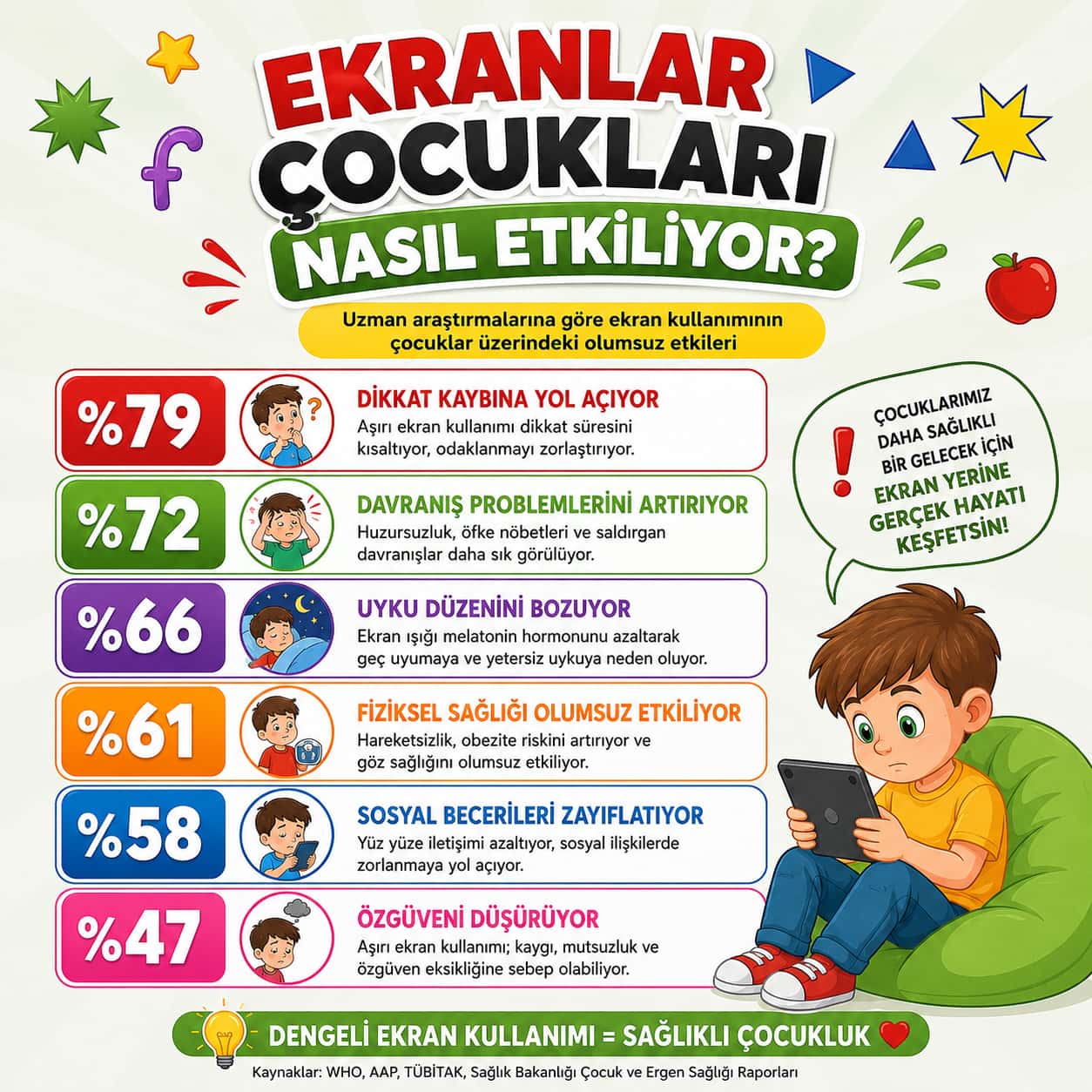 Küçük Dehalar - EKÜRİ - Dikkat, Hız, Odaklanma Oyunu