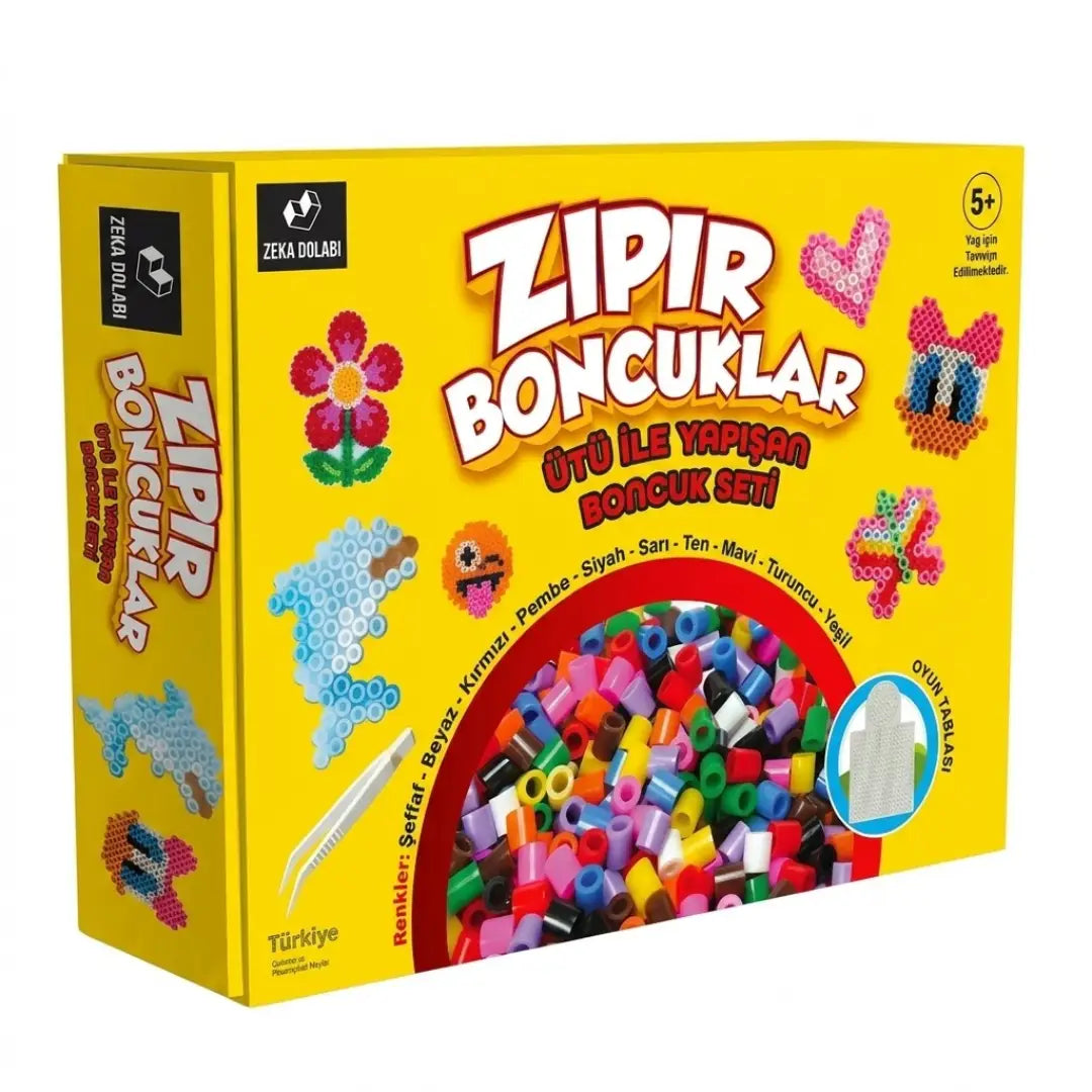 Küçük Dehalar - Boncuklarla Şekil Yapma Aktivite Seti