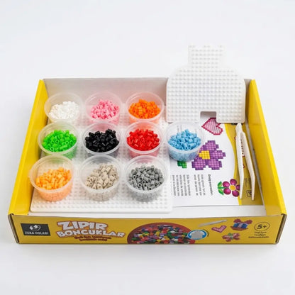 Küçük Dehalar - Boncuklarla Şekil Yapma Aktivite Seti