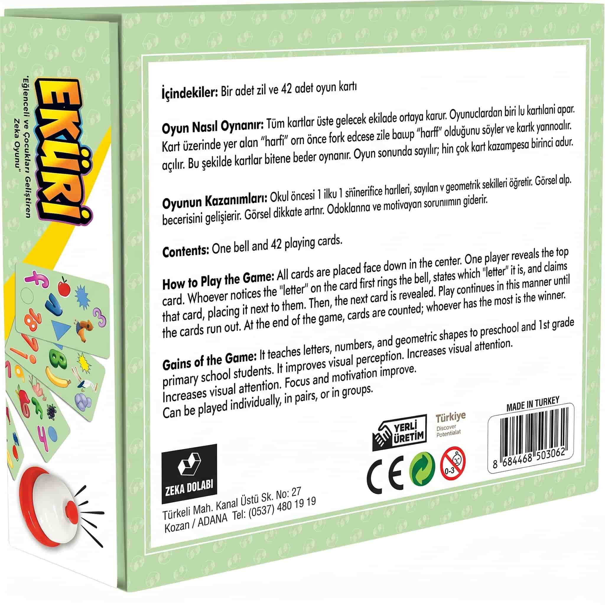 Küçük Dehalar - EKÜRİ - Dikkat, Hız, Odaklanma Oyunu