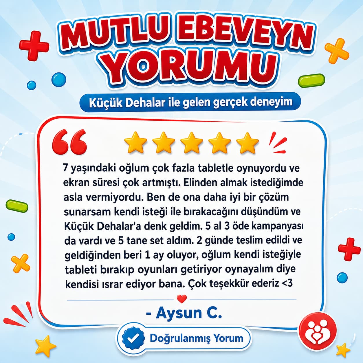 Küçük Dehalar - Matematik Çarpım Oyunu