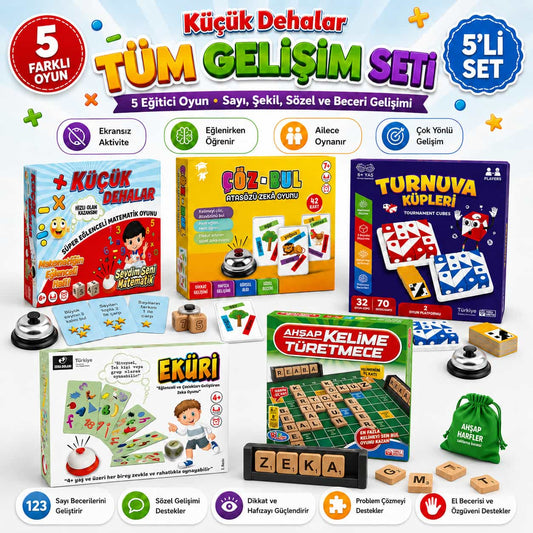Küçük Dehalar - Bütüncül Gelişim Seti